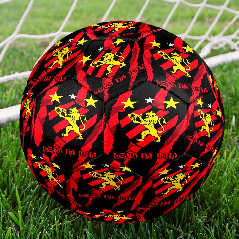 Sport Club Football Crest Printed Size 5 Soccer Balls, High-Quality, Anti-Slip, Protective Football, A Unique Gift , Birthdays, Christmas Gifts