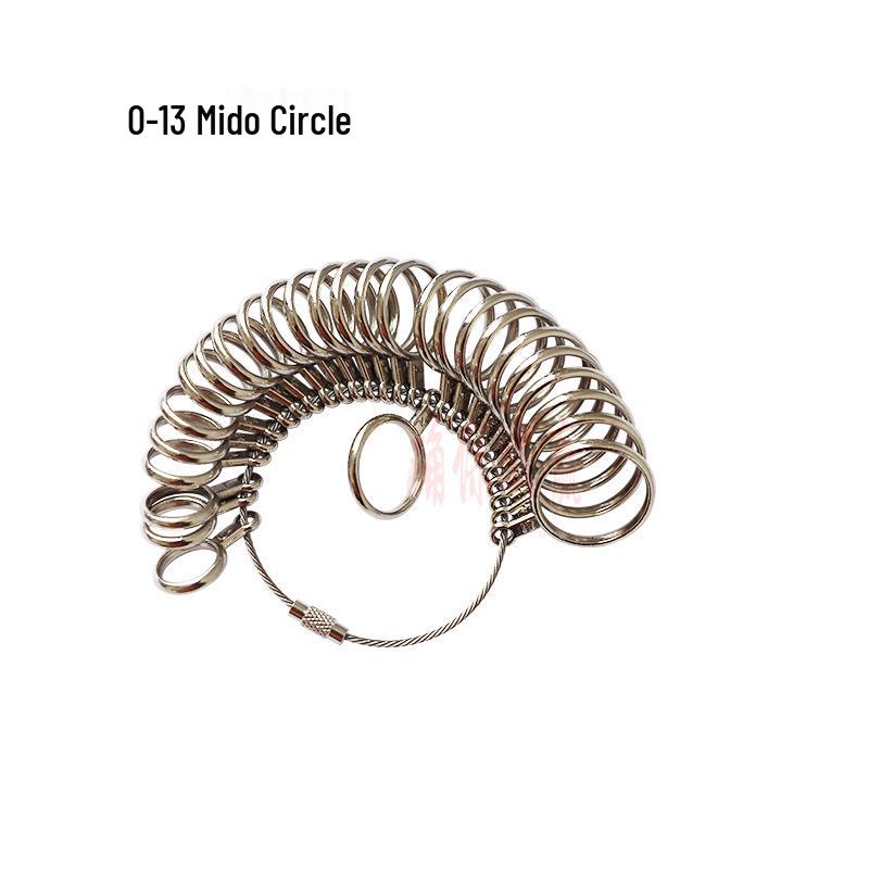 UKUS Multinational Ring Sizer: Korean, American, Japanese, English Size Stick