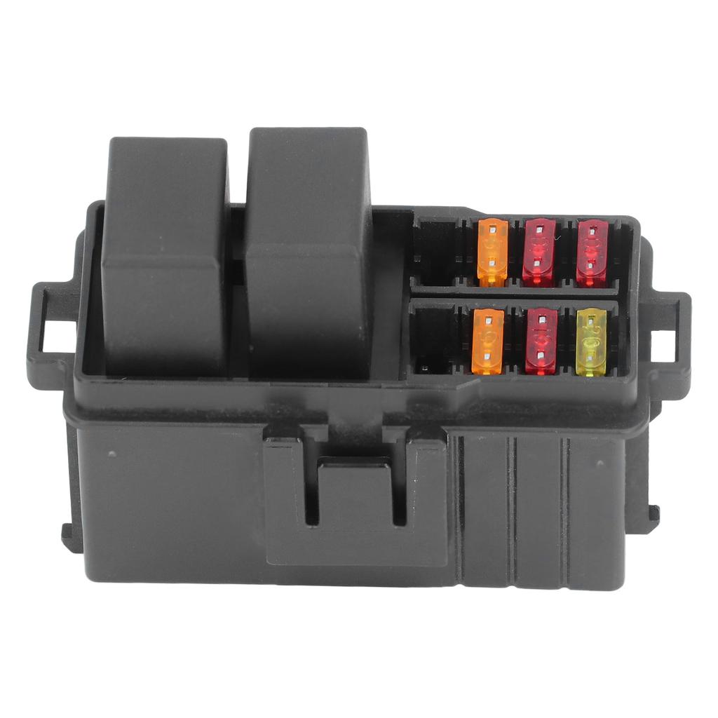 Fuse Relay Box with 2PCS 12VDC 30A 5 Pin Relays and 6PCS 5A 10A 20A Fuses for Car Boat