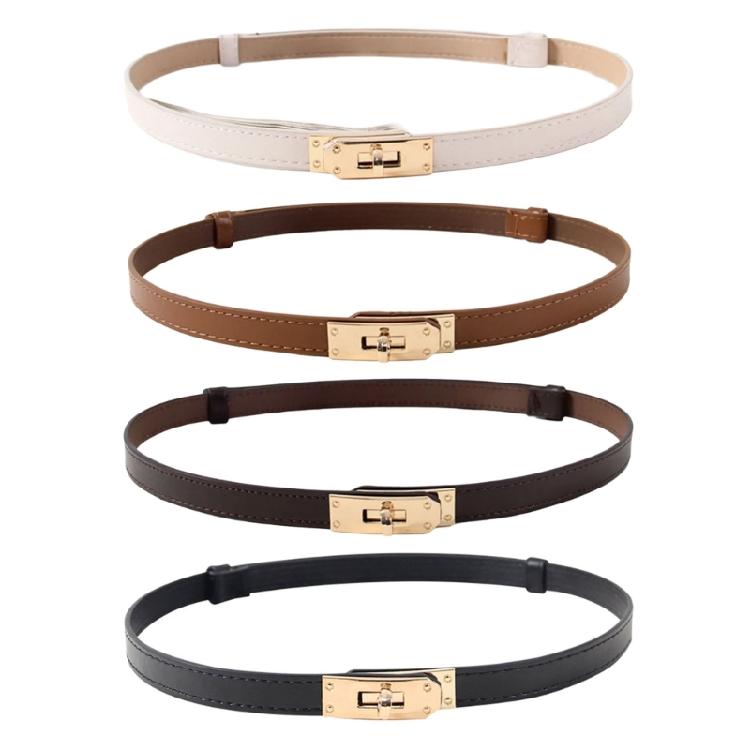 Eleganter einfarbiger Taillengürtel aus PU-Leder für Damen, geeignet für mehrere Anlässe, Jeanshosen-Taillenband, dekorativ