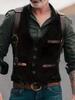 Retro Men's Trendy Waistcoat - Workwear Style