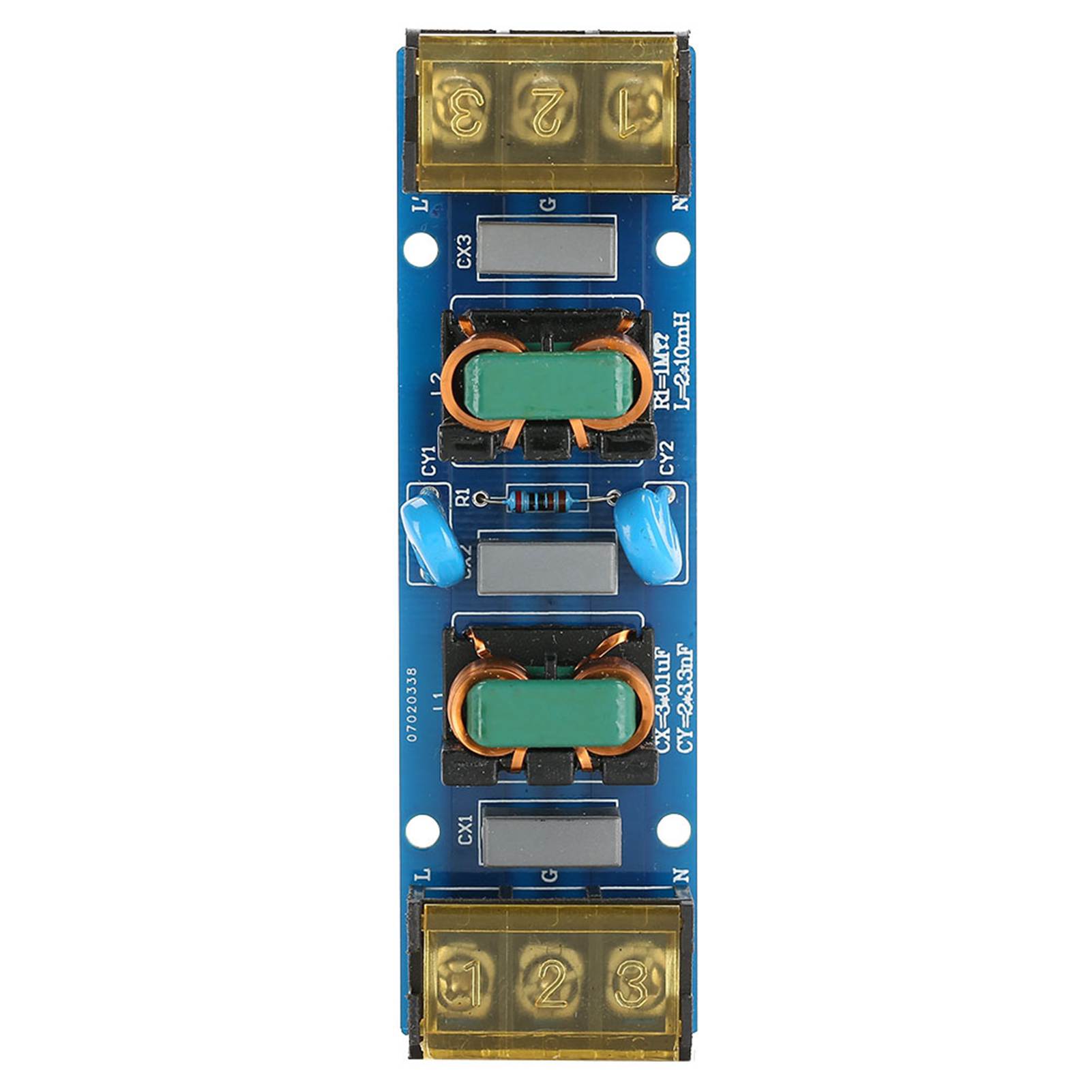 

EMI High Frequency Two stage Power Low pass Filter Board For Power Supply (25A)