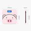 Cartoon Pig Bathroom Body Scales Lcd Display Body Weighing Digital Scales Toughened Glass Floor Electronic Smart Weight Scales