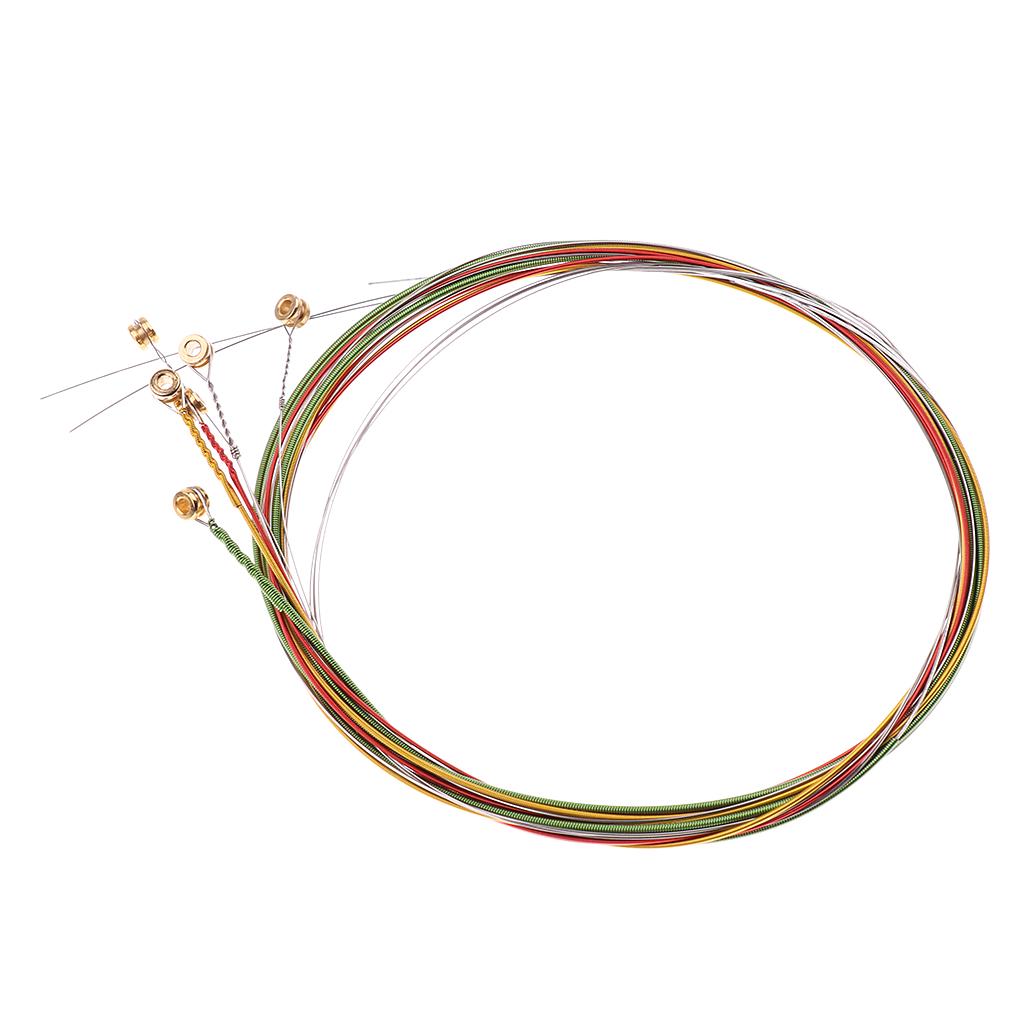 Buy 6 Pieces Electric Guitar Replacement String Steel Core Set at