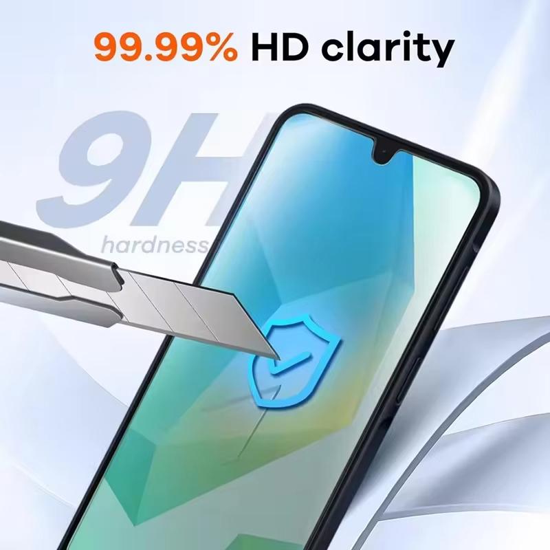 4Pcs HD Screen Protector For Xiaomi Redmi 15C 15 14C 10C 12C 13C K40 K70 12 13 Glass Redmi Note 15 Pro 14 13 12 11 10 9 Pro 9S