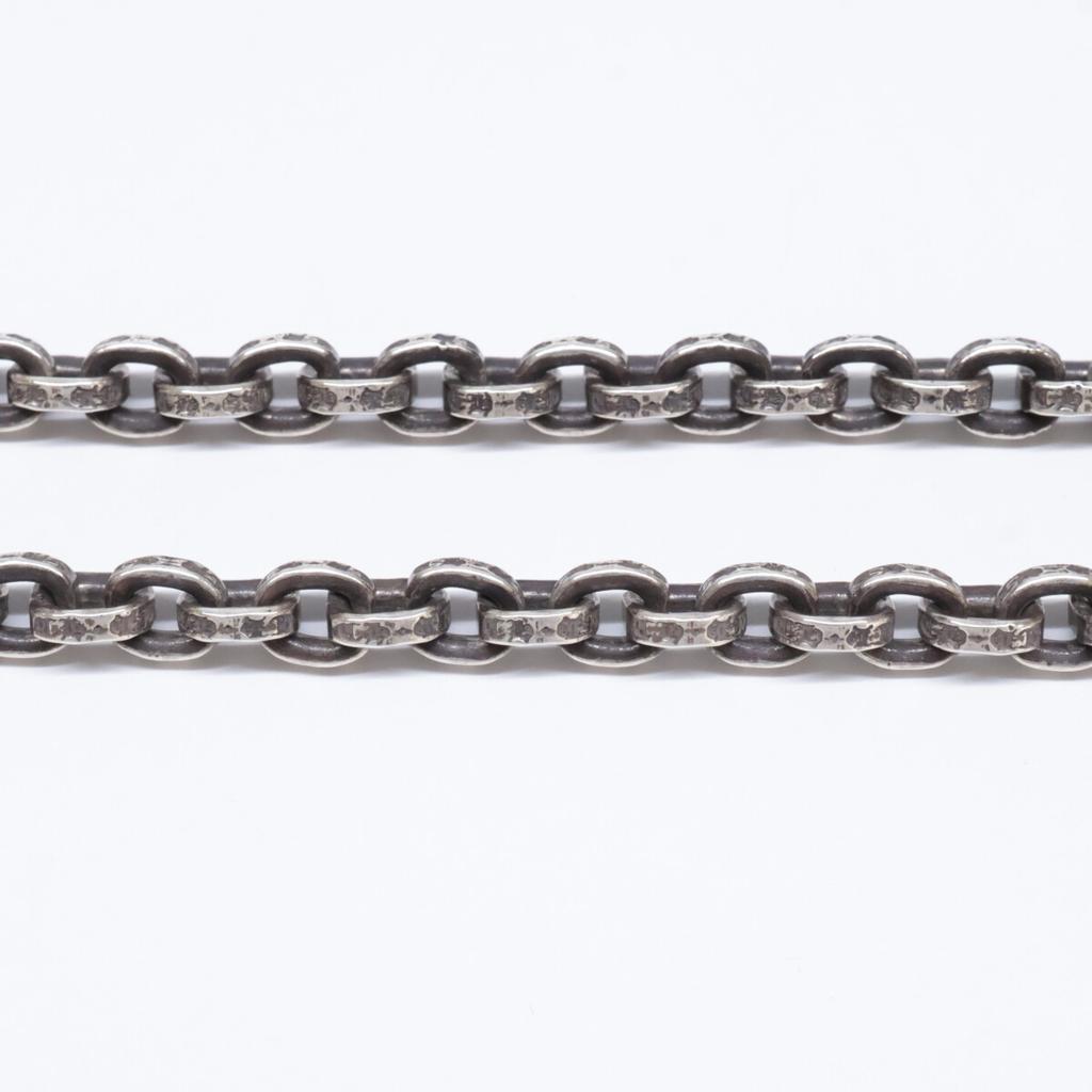 Chrome Hearts 925 18 inch Paper Chain Necklace SilverUsed