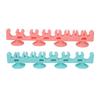 Silicone Wall Mounted Makeup Brush Rack Self Absorption Soft Gentle Cosmetic Brush Drying Rack