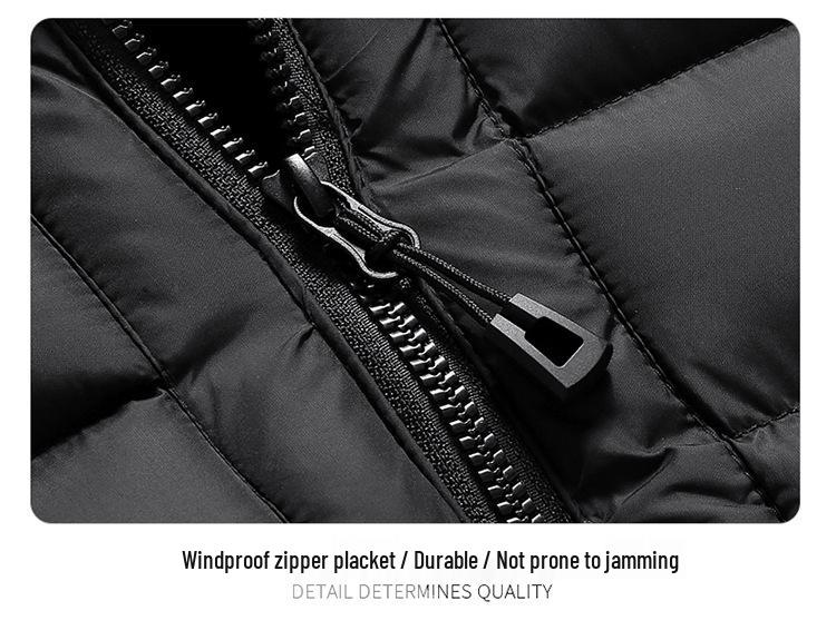 Men's Winter Thick Down Cotton Sports Vest Sleeveless Jacket 2025