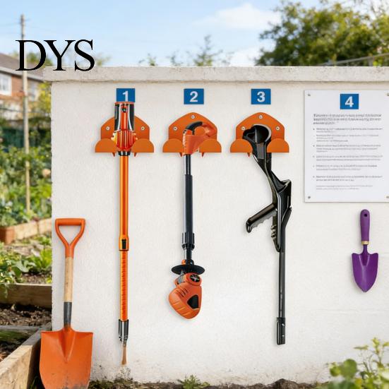 Wandmontierter Rasentrimmer-Haken, Heckenscheren-Halter, Robuster Heckenscheren-Ständer, Garagen-Gartenwerkzeug-Organizer, für Schuppen-Werkstatt-Montage, Besenhalter