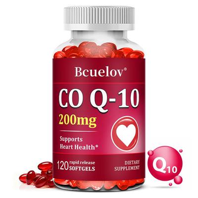 Coenzyme Q-10 200mg 120 Capsules Dietary Supplement