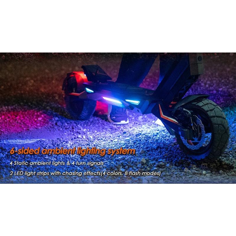 KuKirin T3 Electric Scooter for Adults, 800W Motor, 48V 15.6Ah Battery, 45KM/H Speed, 58KM Range, 10" Tubeless Tires, Foldable E-Scooter