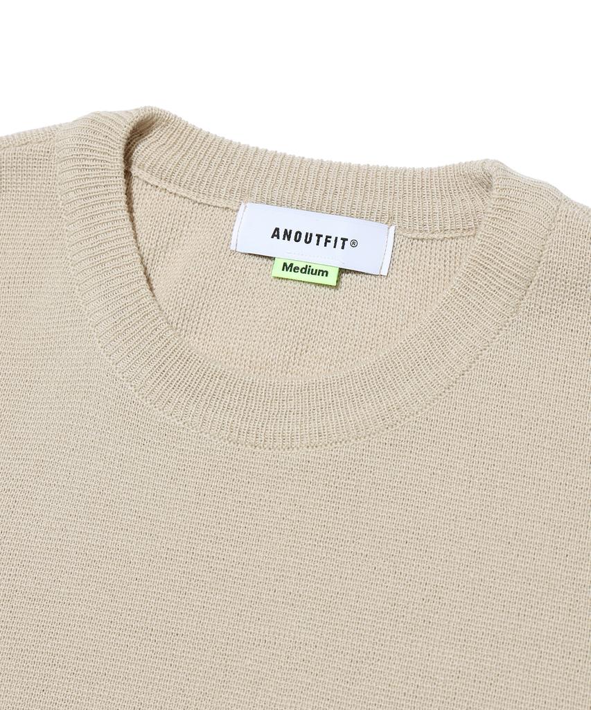 AOTT Unisex Soft Touch Standard Knit Beige