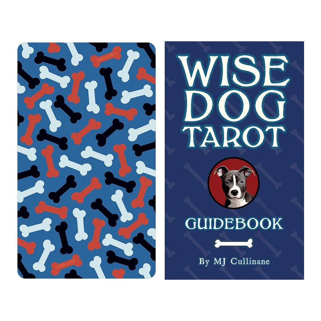 Kancharo 78-Card Tarot Card Set [Wise Dog Tarot] Includes Japanese Tarot Card Instructions & Pouch (Authentic)