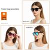 Bluetooth Stereo Sunglasses with In-ear Earbuds 5.0 for Wireless Sports Listening