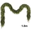 Artificial Cedar Garland for Holiday Decoration Realistic Pine Greenery with Dense Branches Extra Full Garland