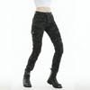 Womens Motorcycle Riding Pants Camo Print Stretch Cotton Protective Gear All