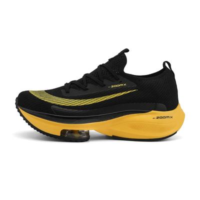 Men Unisex Sneakers Fashion Sneakers Round Trainer Race Toe Cushioning Running Shoes Breathable Lace Couple Women Tennis Shoes