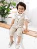 European & American Kids' Summer Two-Piece Vest Set – Boys' Short-Sleeved Outfit