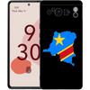 Handyhülle für Google Pixel 8 A 7 6 Pro 6A 5G Schwarz Weiche Stoßfeste Rückseite Silikon TPU Hülle Coque Kongo-Flagge