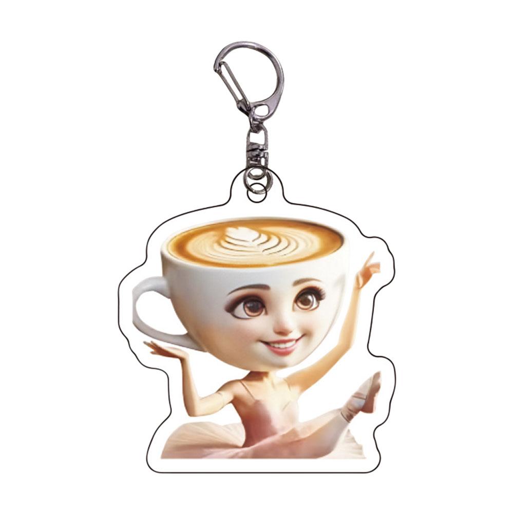 Креативные Животные 2D Плоский Акриловый Брелок Подвеска на Рюкзак Мультяшная Подвеска Подарок для Фанатов