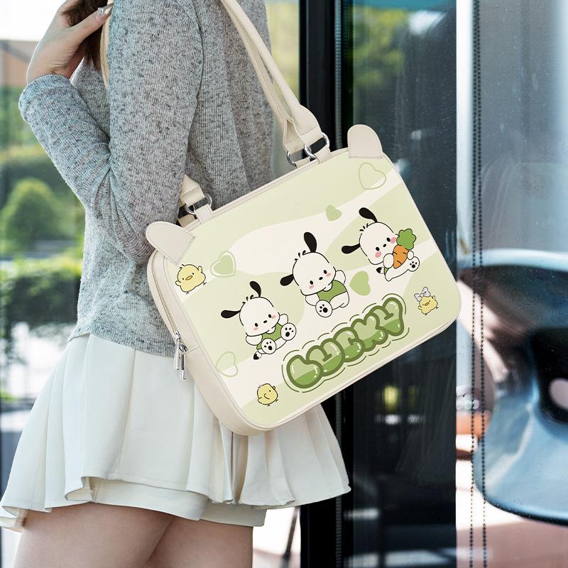 TS JYL laptop bag,Korean Leather Laptop Sleeve 11 Inch iPad 14 Inch Notebook Elegant