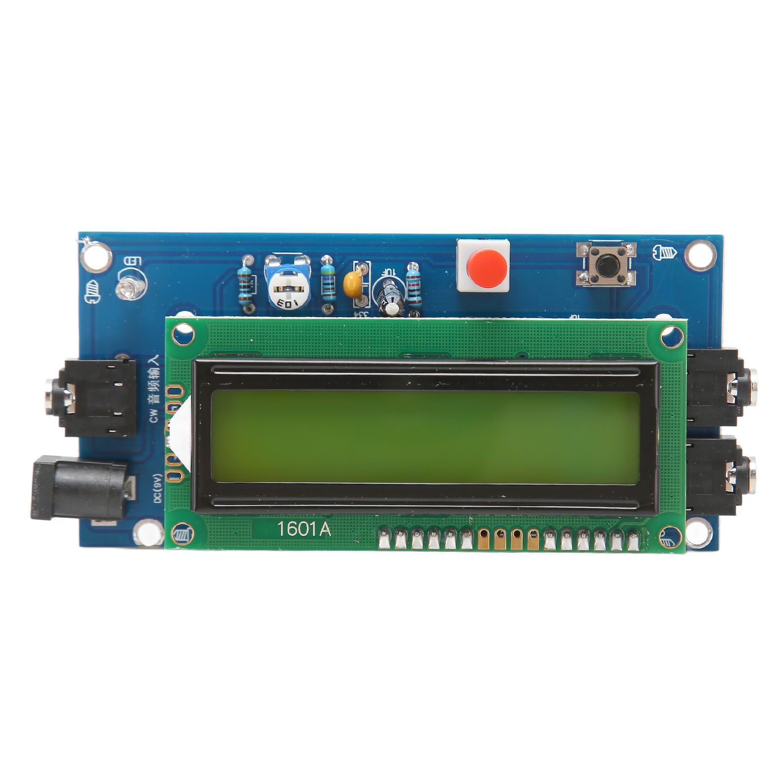 

Зчитувач азбуки Морзе, радіоаматорський телеграф, декодер CW, перекладач, світлодіодний дисплей, DC7‑12V 500mA