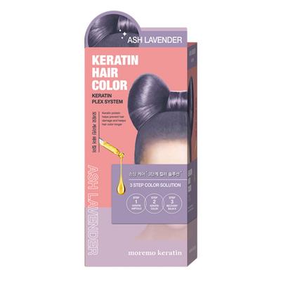 Keratin Hair Color Dye, Ash Lavender, 1 Unit