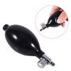 Replacement Black Manual Inflation Blood Pressure Latex Bulb With Air Release Valve
