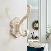 Nordic Styles Without Drilling Over Door Hook Alloy Rustproof Hanger for Coat Bags Towels Bathroom Storage