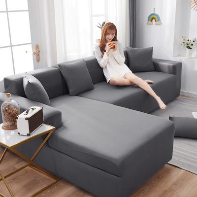 Stretch Waterproof Sofa Cover Dust -Proof Solid Color Covers L -Shape Corner Sofa Couch Cover Separate Sofa Covers Pet Friendly