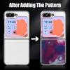 Colorful Marble Case For Samsung Z Flip 8 7 6 5 Luxury Plating Leather Skin Folding Phone Cover For Galaxy Z Flip8 Flip7 Flip6