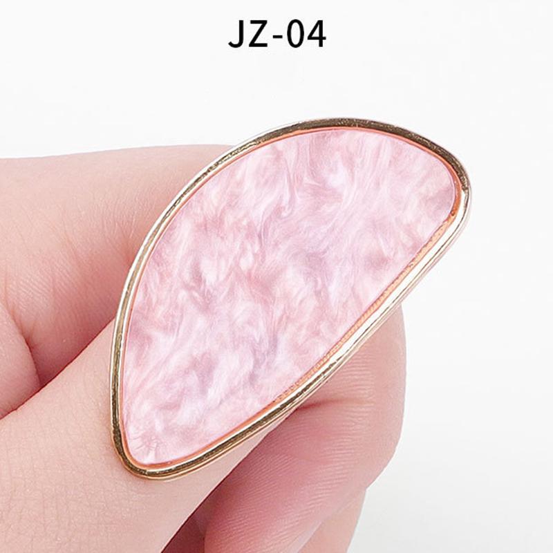 1 Pz Nuova Tavolozza per Nail Art in Pietra di Resina Anello da Dito Punte per Unghie Finte Disegno Miscelazione Colori Espositore Strumento per Manicure Fai da Te Smalto Gel