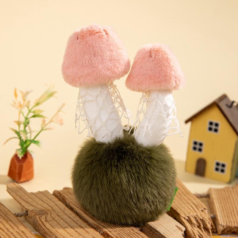 14 см Плюшевые игрушки Дикие грибы Мягкие плюшевые набитые грибы Настольное украшение Пушистое растение Милые плюшевые подарки для девочки Мальчика 14cm