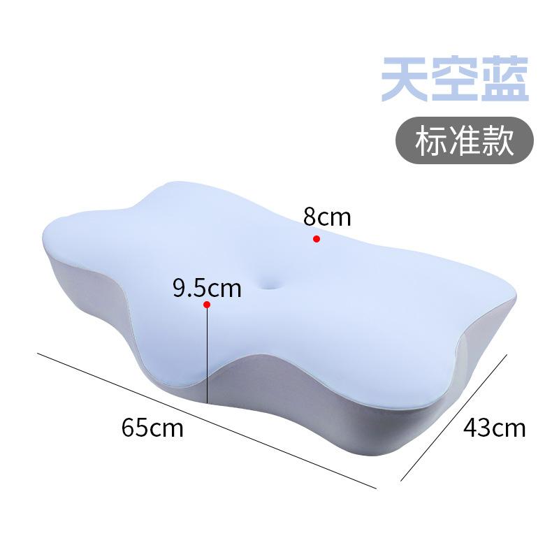 Cuscino memory per sonno profondo con nucleo a rimbalzo lento che non collassa per proteggere la colonna cervicale e favorire il sonno cuscino in memory foam