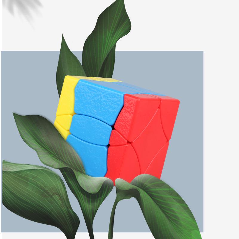 Shengshou Phoenix Tribute Colored Educational 3x3 Leather Grain Rubik's Cube