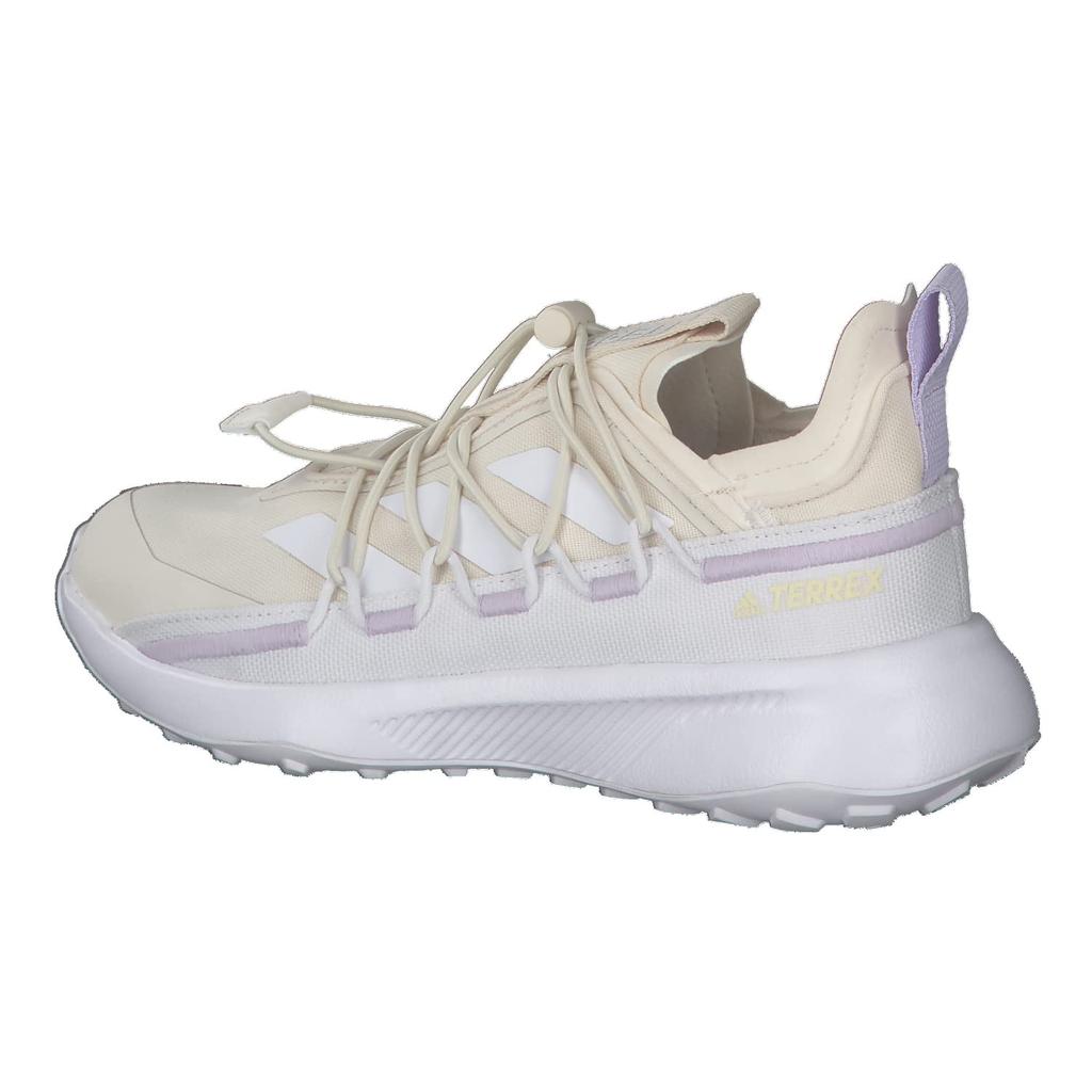 Adidas Terrex Voyager 21 Canvas Travel Hiking Wonder Tint Size Cm Shoes, LGJ29, Women's, White/Footwear White/Purple (FZ3337), 22.5