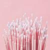 100 Stücke Wimpernreinigungsbürste Wimpernverlängerung Micro Wattestäbchen Individuelle Wimpern Microbrush Beauty Makeup Clean Remover Tools