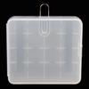 Portable Hard Plastic Case Holder Storage Box for 4 X 18650 Batteries