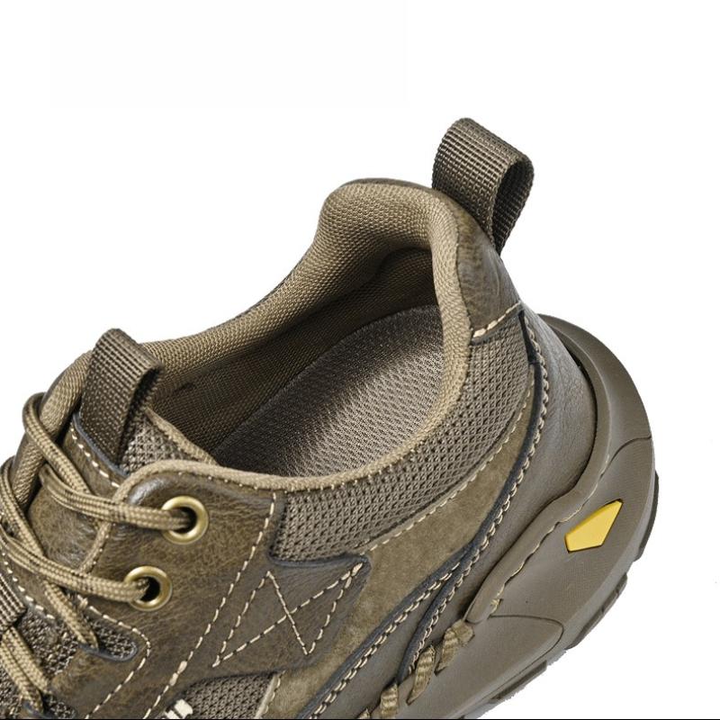 Men's Casual Shoes Versatile Genuine Leather Male Sports Shoes Leisure Soft Soles Sneakers Outdoor Men Treking Footwear Trainers