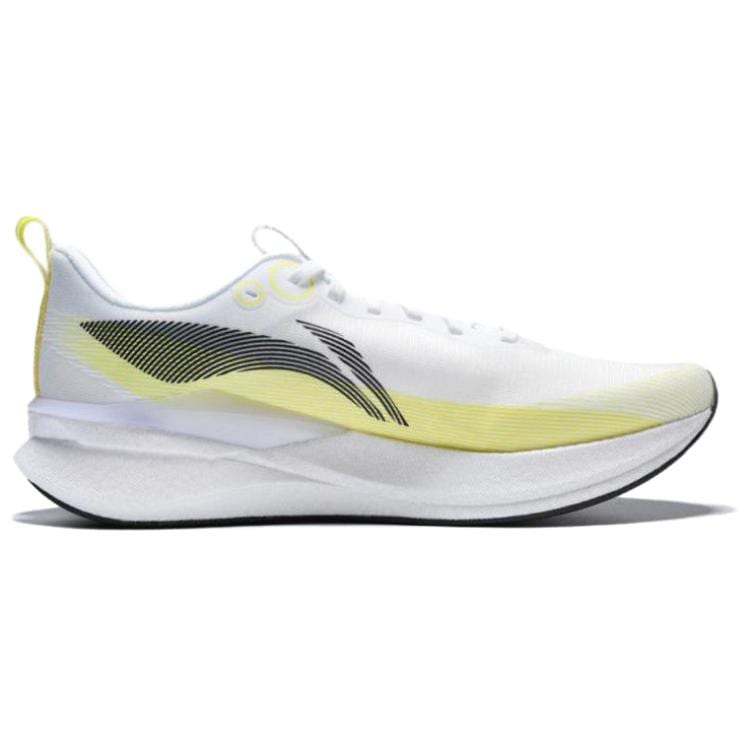 Li Ning Red Hare 8PRO Abrasion Resistant Cushioning Low top Casual Running Shoes Men's White Yellow ARPV003-36
