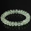 Hongchu Crystal Natural Green Crystal Bead Bracelet Ice Green Crystal Straight Cut Disc Beads Beads for Making Bracelets