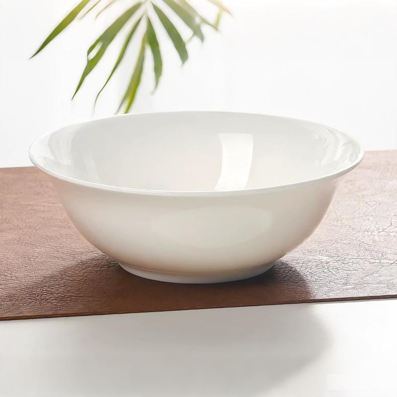 7 Inch, Big Bone China Bowls for Food, Porcelain Soup Bowl, Ceramic Bowl, Noodles Bowl, Salad Bowl, for Dinning, Breakfast Bowl