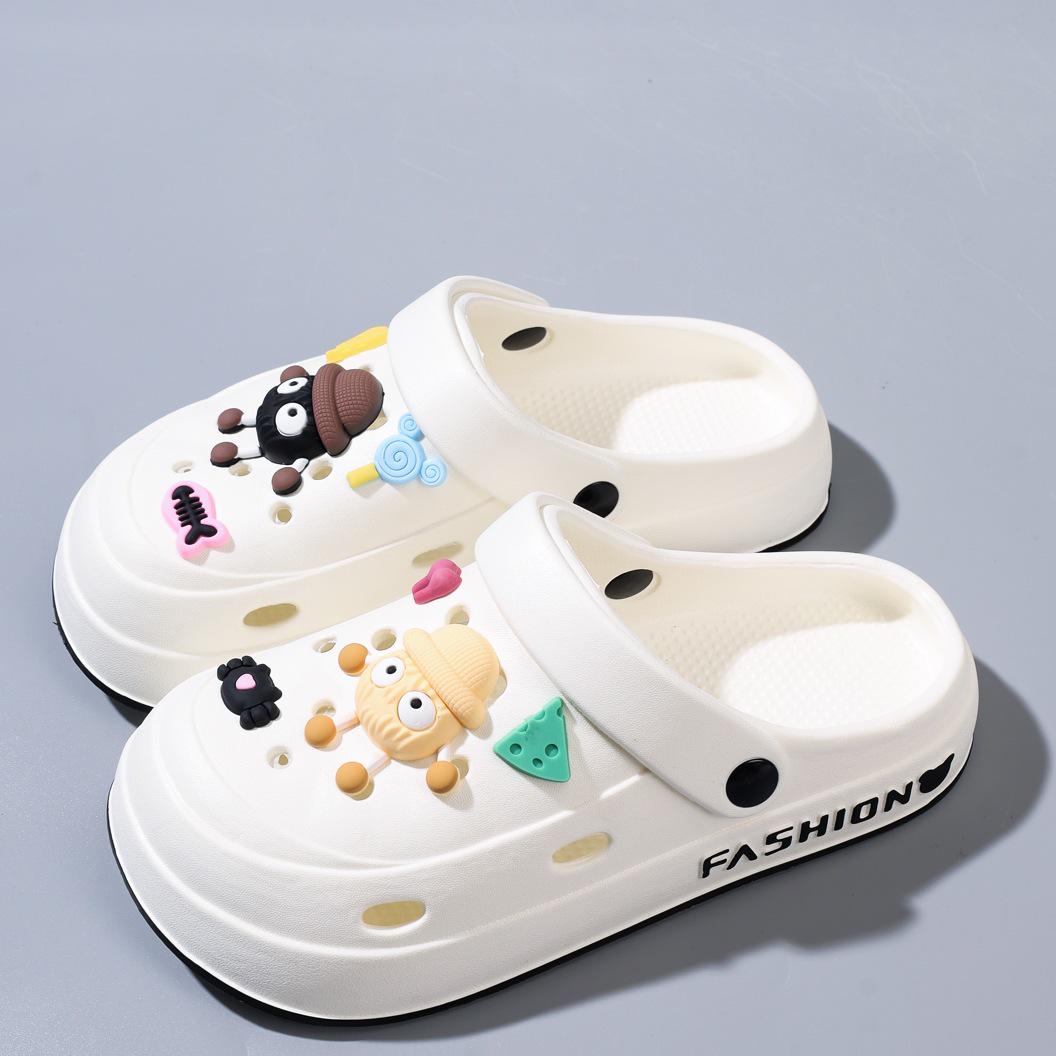 

Унісекс взуття клоги з ЕВА: Нековзкі, на товстій підошві, сандалі та шльопанці із закритим носком для вулиці 40-41