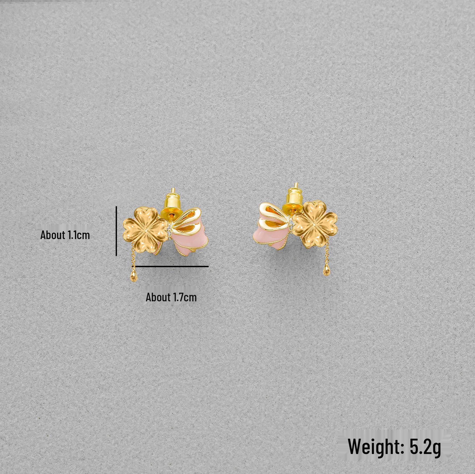

KS Love Series Valentine s Bow Bracelet & Earrings Set