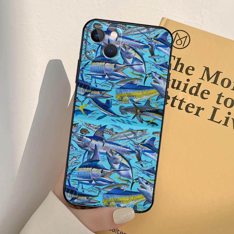

Mahi gamefish Case For iPhone 13 12 Mini 11 14 Pro Max 6S 8 7 Plus SE 2022 2020 X XS Max XR Back Cover iPhone 14Pro MAX