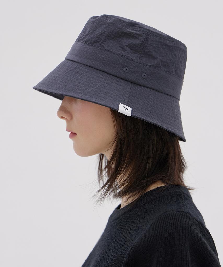 Bajal Vz Label Ripstop Bucket Hat Black
