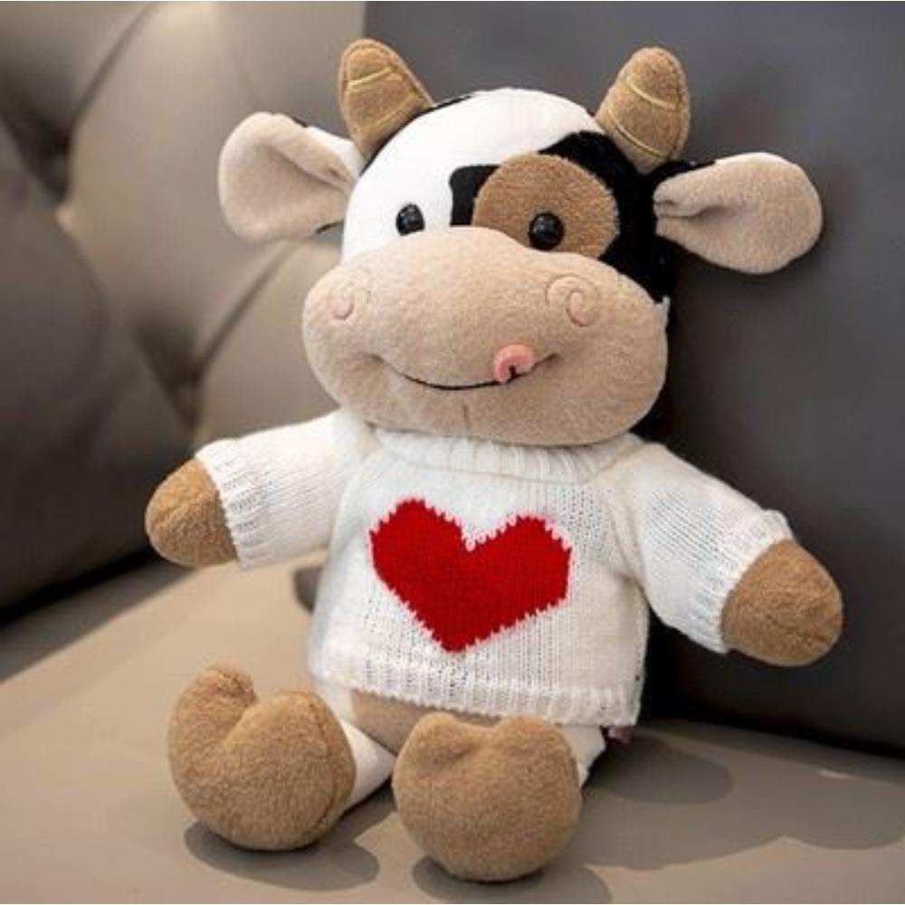 Calf Cow Plush Toy Cute Rag Doll Children's Toy Souvenir Doll for Girlfriend Gift