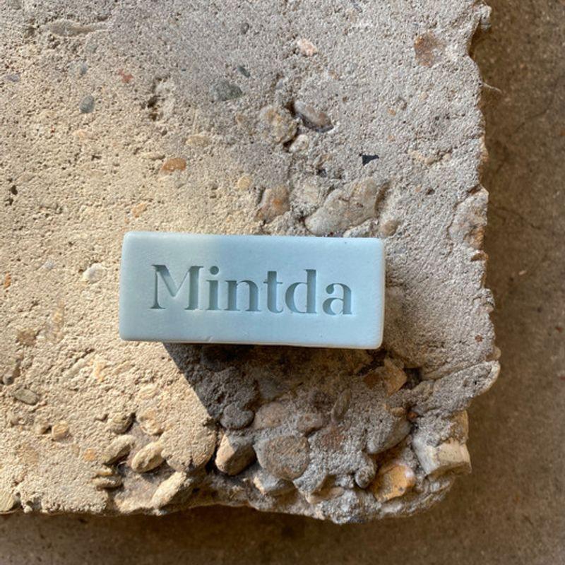 Mintda Sandalwood + Peptide Soap single