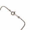 Used Justin Davis Juliet JULIET necklace pendant crown motif silver925 cubic zirconia silver color black /YT