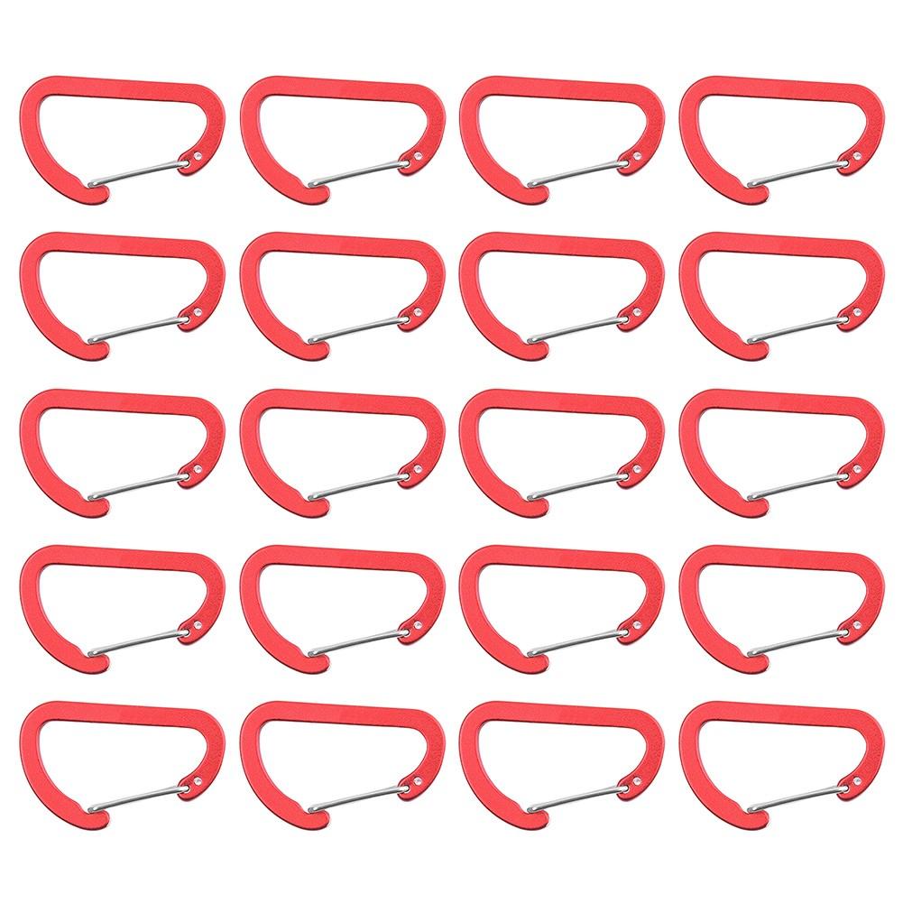 Auto-locking Mechanism Camping Carabiner Keychain Clip Quick Release Hook